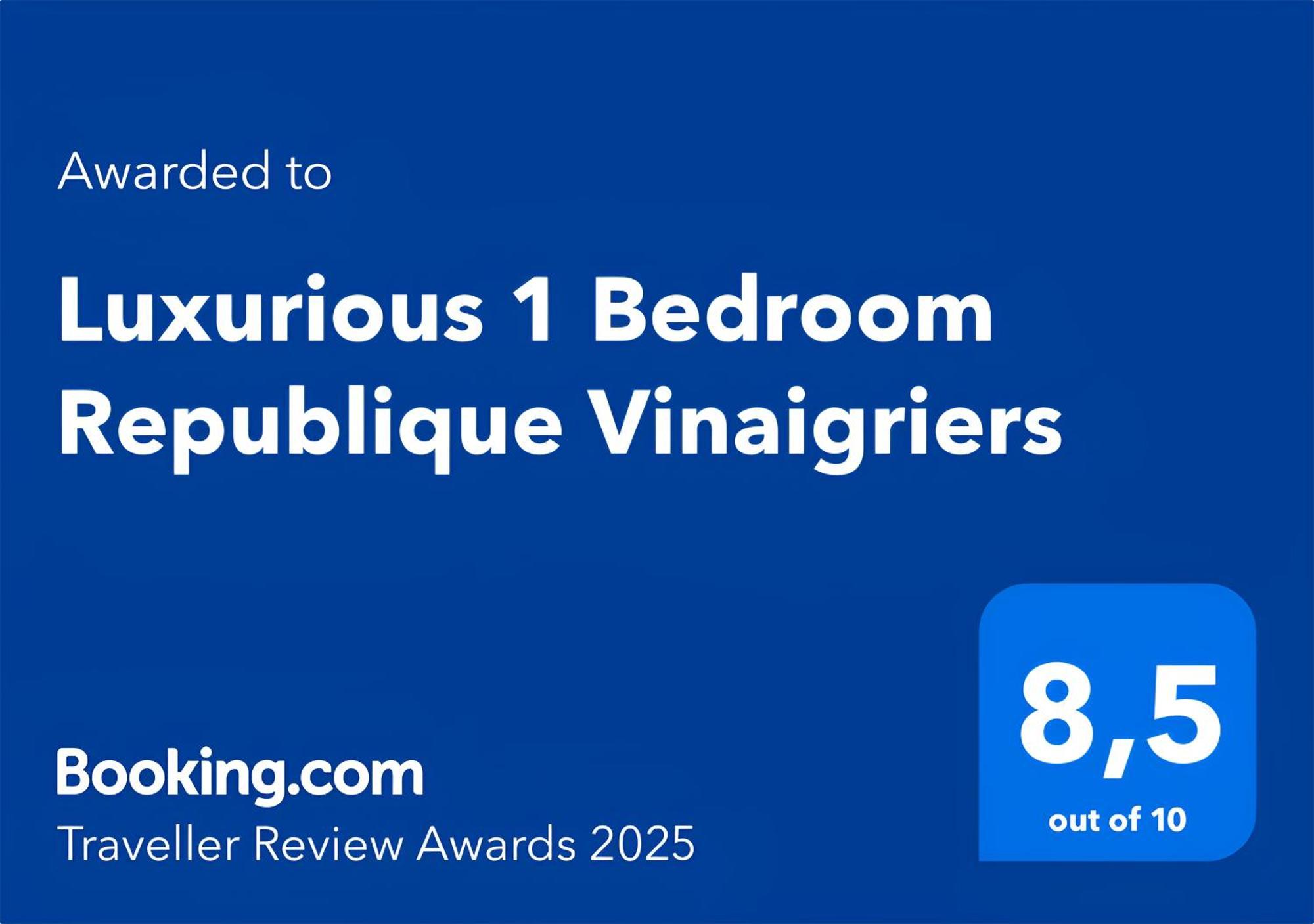 Luxurious 1 Bedroom Republique Vinaigriers Free Netflix Paris Dış mekan fotoğraf